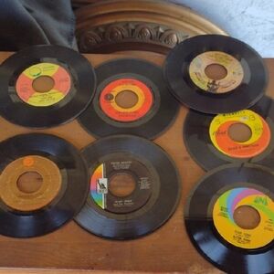Vintage Vinyl Record Collection 45's